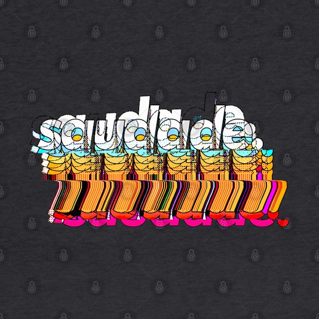 Saudade #3 /// Original Typographic Glitch Artwork by DankFutura